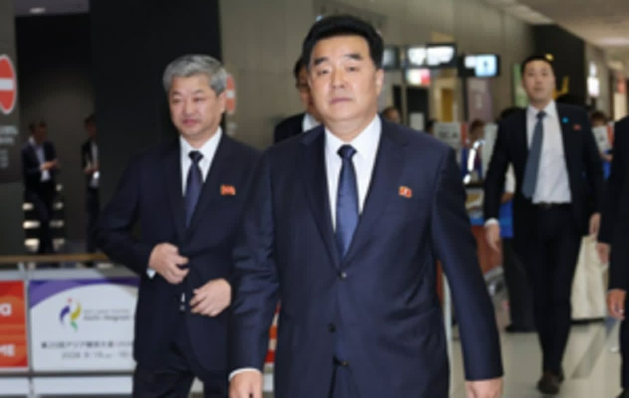 「8年ぶりの“北朝鮮閣僚級”訪日」アジア大会開会式、日本側が接触するも体育相は“無言”
